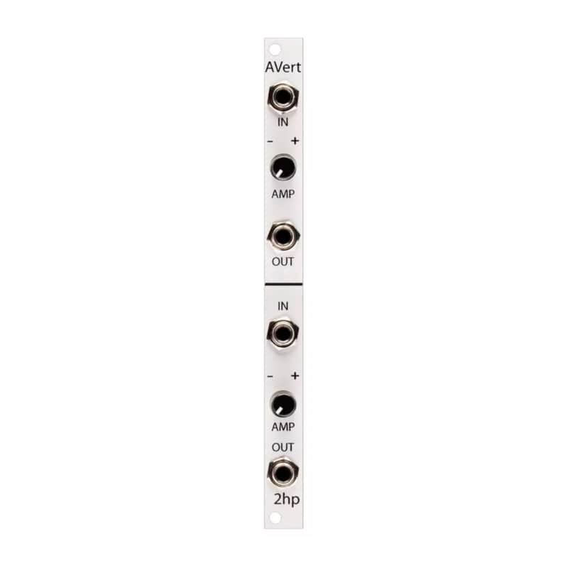 2HP Avert Eurorack Dual Attenuverter Module image 1