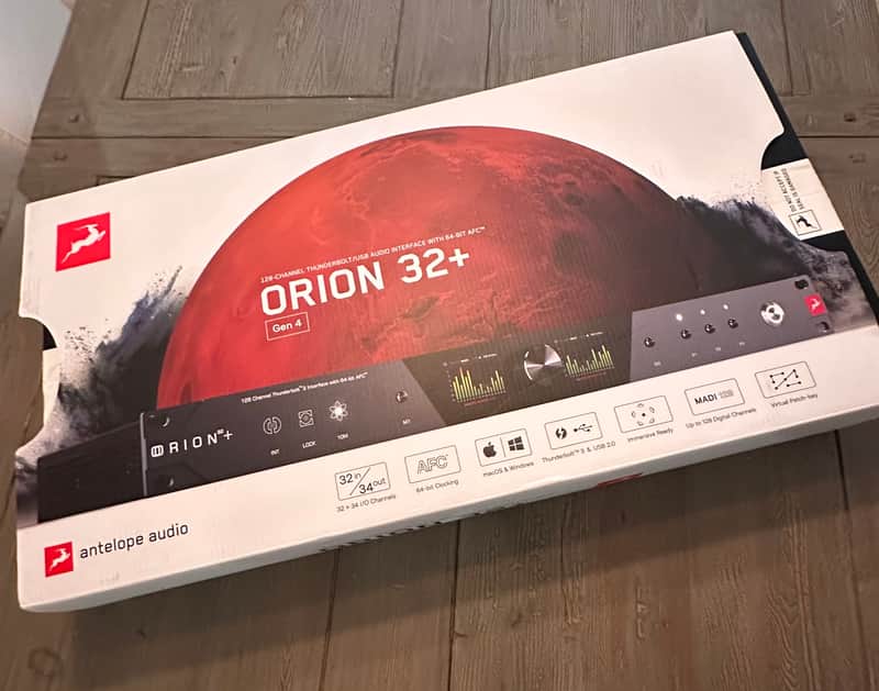Antelope Audio Orion 32 Plus Gen 4 USB / Thunderbolt Audio Interface