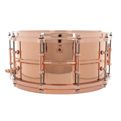 Ludwig LC662TC Copper Phonic 6.5x14" Snare Drum with Copper Hardware