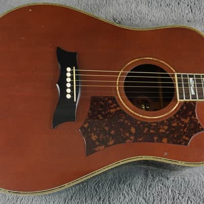 Morris MG-1100 Japan Dreadnought w/ Hard Case image 6