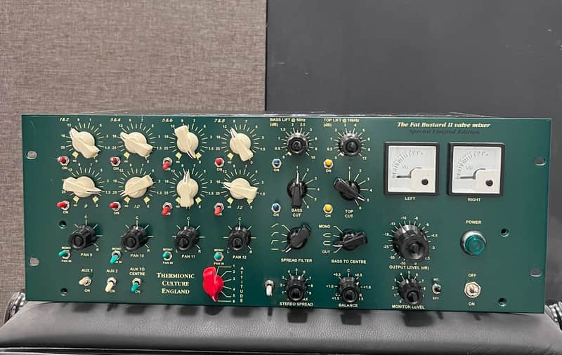 Thermionic Culture - The Fat Bustard MkII Valve Mixer - Special Limited Edition - Green image 1