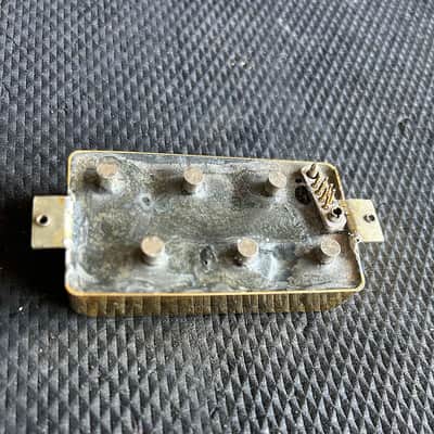 Vintage Gibson RD Artist Bass Guitar Bill Lawrence Tarback Gold Humbucker image 3
