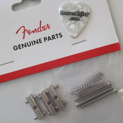 Fender USA American Vintage 58 Telecaster Saddles 0992089000 image 1