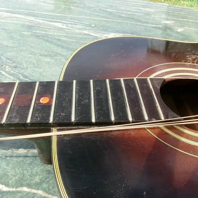 1961 Yamaha Nippon Gakki Dynamic Guitar No.10A Red Label  Dark Brown Bild 24