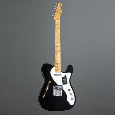 Fender Vintera II '60s Telecaster Thinline MN Black - Electric Guitar image 9