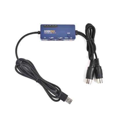 DOREMiDi Audio MIDI Cable USB AMC-10 Converter That Has Both Sound Card and MIDI Functions image 4