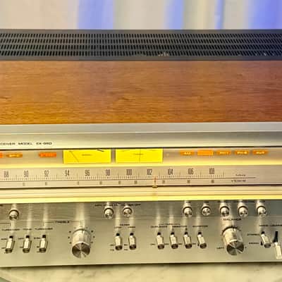🎶 Pioneer SX-950 Vintage Stereo Receiver — Serviced | Partial Recap | LED Upgrade | Original Wood Cabinet image 3