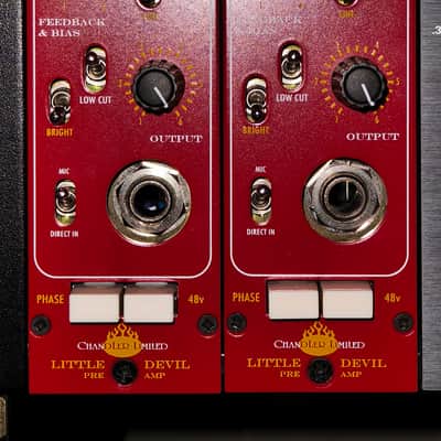Chandler Limited Little Devil Line/Mic Preamp/DI 500 Series (Pair) image 2