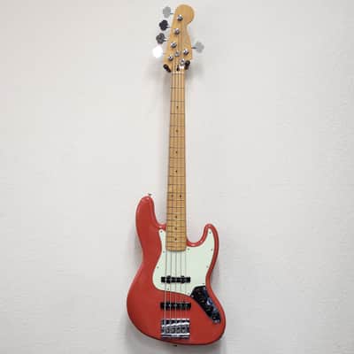 Fender Player Plus Jazz Bass V with Maple Fretboard 2023 - Present - Fiesta Red image 4