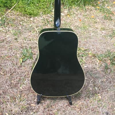 Early 1970’s Canda 202 Hummingbird Model MIJ by Fujigen Gakki+Old Flight Case, All New Frets image 7