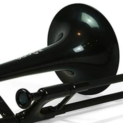 PINSTRUMENTS pBone PBONE1BLK Jiggs Plastic Trombone, Lightweight Versatile Black image 2