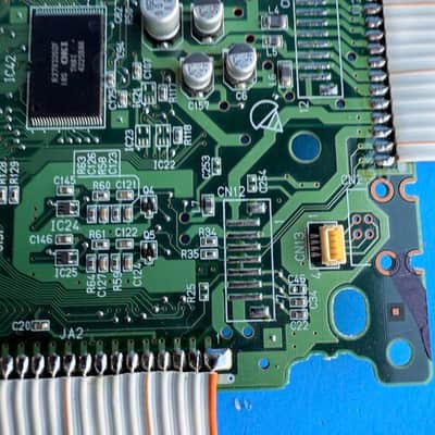 CASIO LK-92TV Lighting Keyboard Part: Processor Main Board PCB M649-MA1 image 7