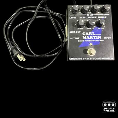 Carl Martin 3 Band Parametric Pre-Amp 2010s - Black x367 image 6