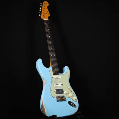 Fender Custom Shop '62 Stratocaster HSS w/ Alder Body, Relic- Daphne Blue 2026 (R151556) image 13