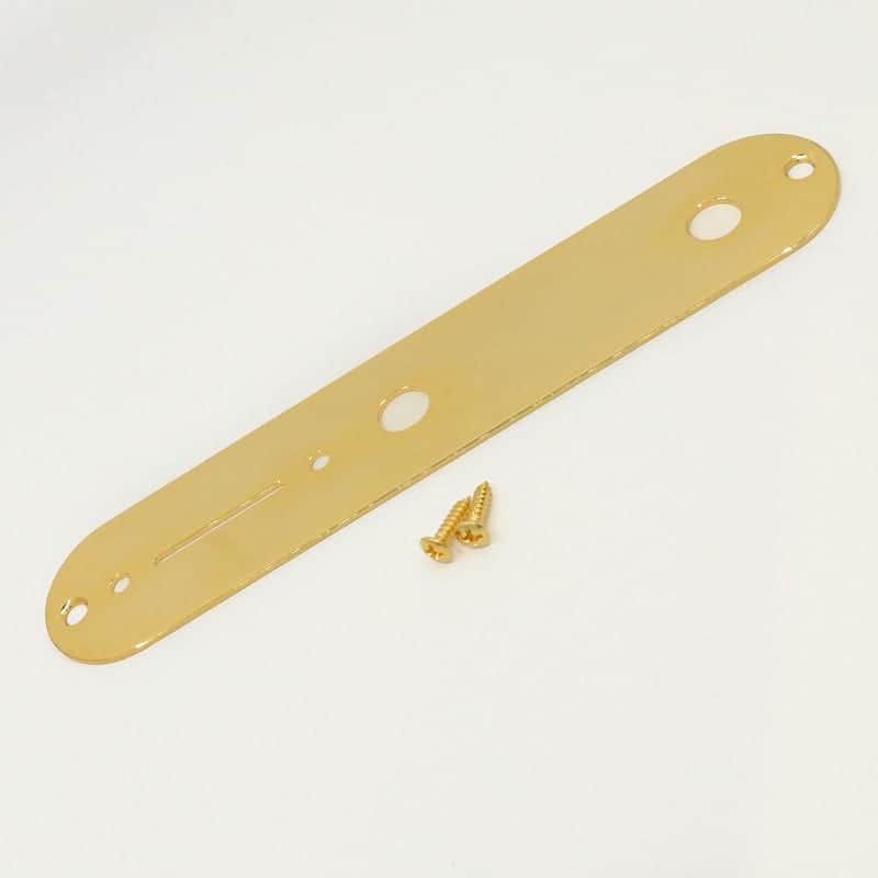 MannMade USA Telecaster Control Plate - Gold image 1