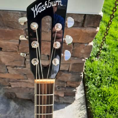 Washburn NV300 USA Custom Shop A/E Guitar image 7