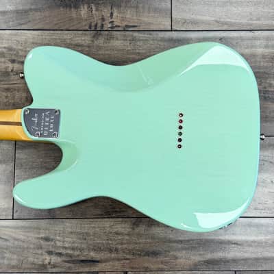 Fender American Ultra Luxe Telecaster 2021 - Surf Green Electric Guitar image 11