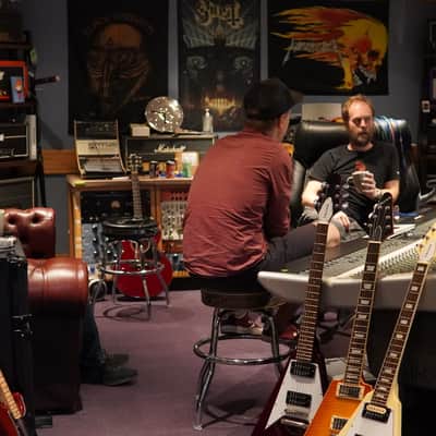 ESP Edwards Custom Flying V Artist Owned by FAMOUS guitarist, metal producer Andy Sneap! image 2