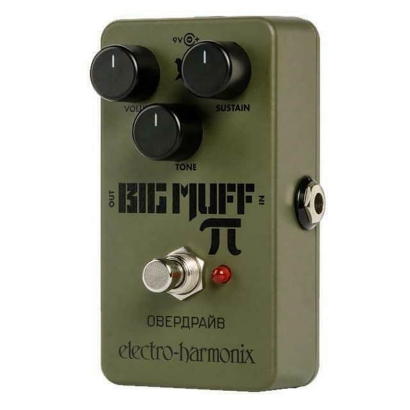 Electro-Harmonix Green Russian Big Muff Pi Fuzz, Distortion and Sustainer Pedal image 1