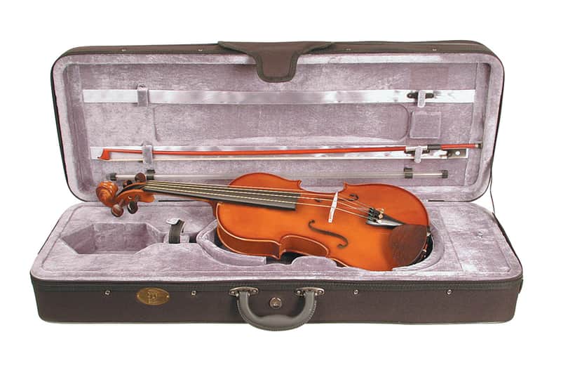Stentor 1038 Student Series I 14" Viola Outfit Set with Case & Bow image 1
