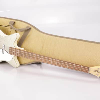 90s Danelectro '59 DC Long Scale 4-String Sparkle Bass Wendy & Lisa #37081 image 24
