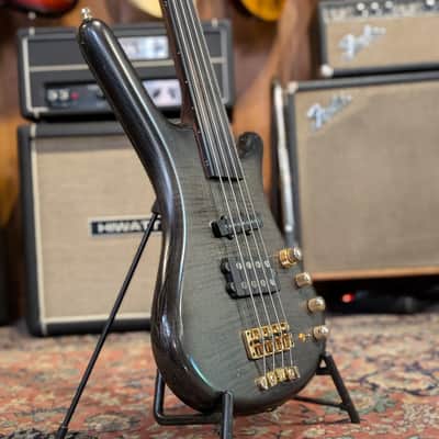 Warwick Corvette FNA Jazzman Fretless 2000's - Nirvana Black Stain image 2