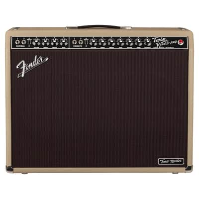 Fender Tone Master Twin Reverb Combo Guitar Amplifier Blonde image 1