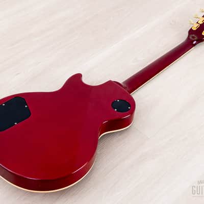 1998 Gibson Les Paul Standard Plus Limited Edition Flame Top Cherry Sunburst w/ 57 Classic PAFs & Case, Yamano image 13