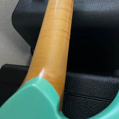 Knaggs Severn HSS 2023 - Seafoam Drift Ash Body Flame Maple Neck image 7
