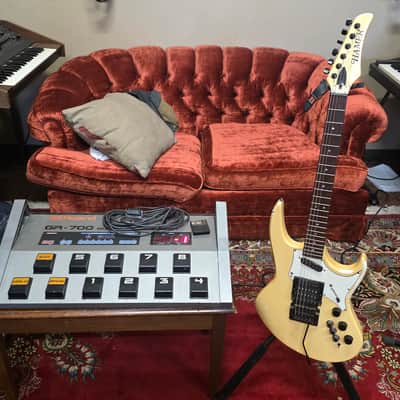 Hamer Phantom A7 Electric Guitar W Roland GR700 Synth/Sample Cartridge Complete 1980s