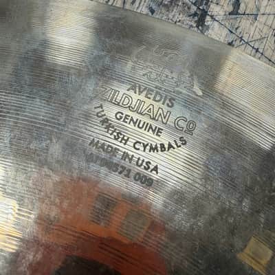 Used Zildjian Avedis A Custom 20" Ride Cymbal 2570 Grams A20519 image 5