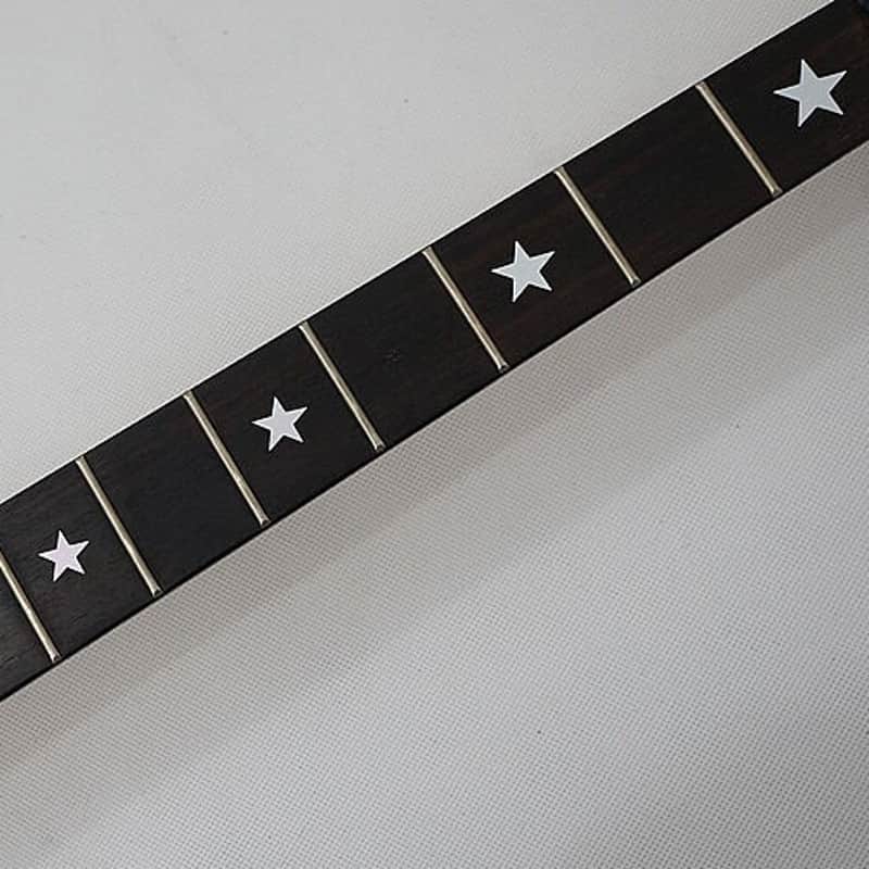 Stars  White Stickers Inlay Fret Markers Stickers Vinyl Guitars & Bass image 1