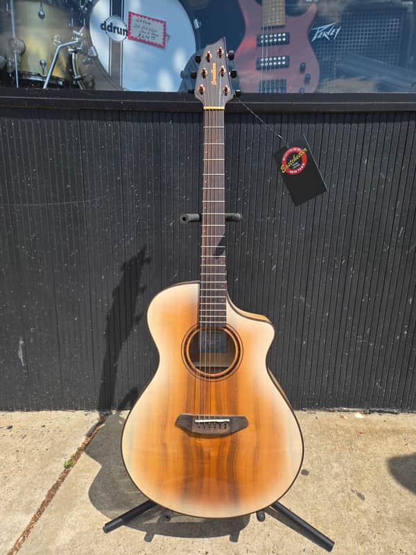 Breedlove Pursuit EX S Concert/White Sand image 1