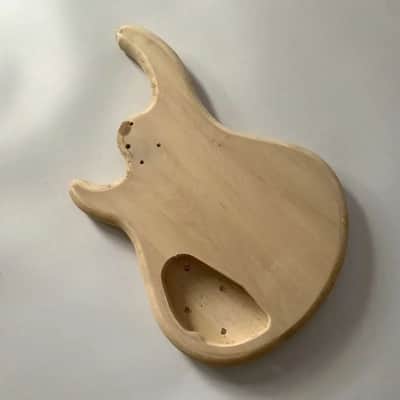 4 String Unfinished PJ Bass Body Blank DIY Project image 7