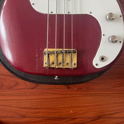 Univox Precisely Bass 1970s - Red image 6