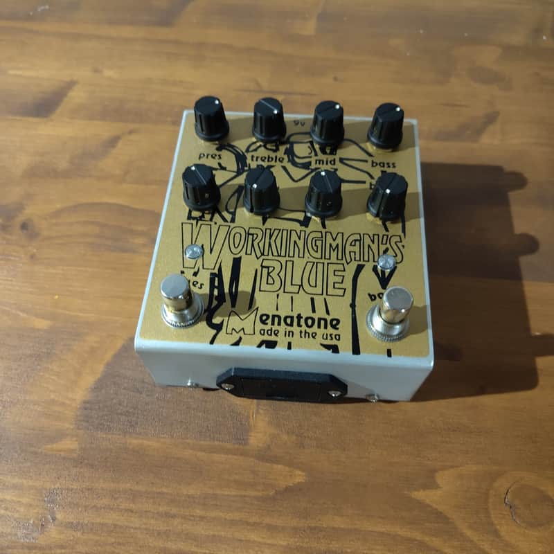 Menatone workingman's blue 8 knobs 2010-2020 - gold image 1