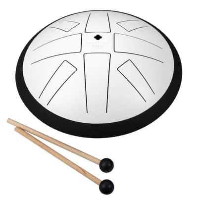 Sela Melody 10" C Pentatonic Tongue Drum - White - SE372 image 1