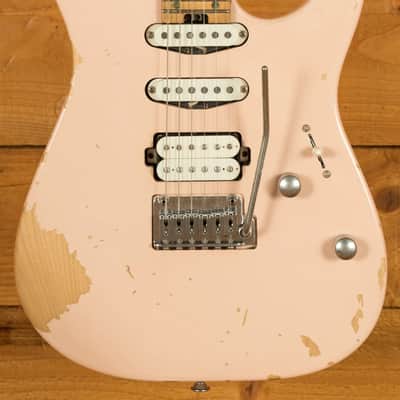 Charvel Pro-Mod Rick Graham DK24 2PT CM - Maple - Worn Shell Pink image 10