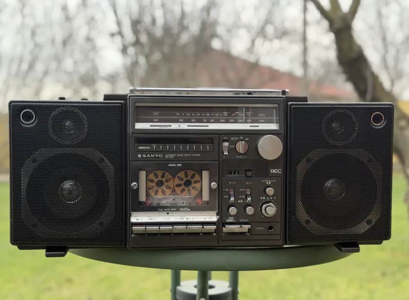 Sanyo MR-X910 ✅Serviced Warranty Rare Vintage Cassette Deck Boombox image 1