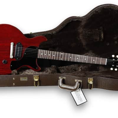 Gibson Custom 1958 Les Paul Junior Double Cut Reissue VOS Cherry Red image 9