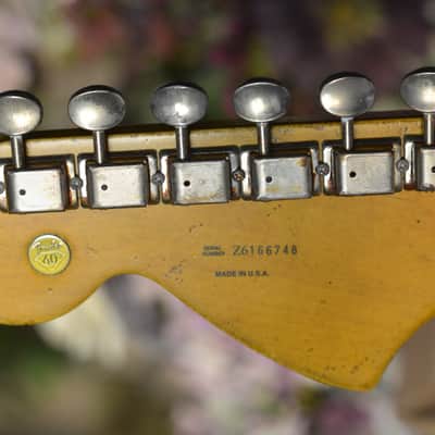 American Fender Custom Stratocaster Relic Nitro Faded Pink Sparkle image 20