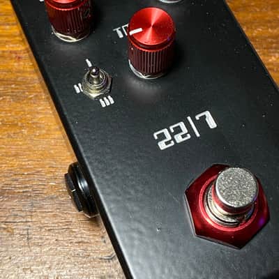 Super-Freq 22/7 MOSFET Big Muff 2021 Black Powder coat milled image 1