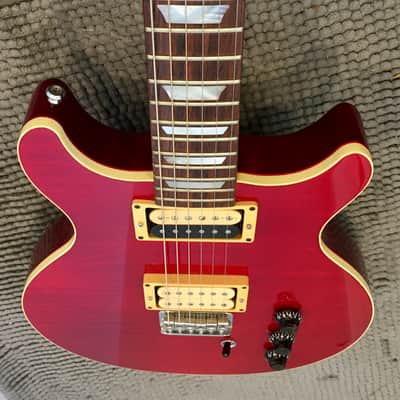 1984 Hamer USA Sunburst Trans Cherry w/ HSC image 3