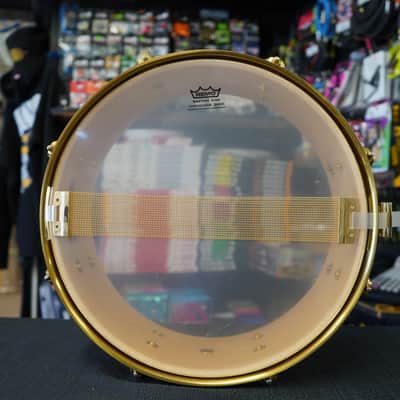 Vintage Pearl/Japan Custom Classic 5x14" One Piece Maple Snare Drum - Honey Natural Lacquer image 13