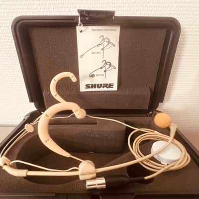 Set of 4 Shure WBH54T Beta 54 Supercardioid Headworn Condenser Microphone 2007 Tan image 3