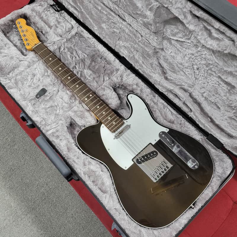 Fender American Ultra Telecaster with Rosewood Fretboard 2022 with Case - Texas Tea