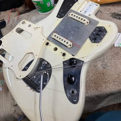 Fender Jaguar 1962 - 1965 - White Refin with Matching Headstock image 20