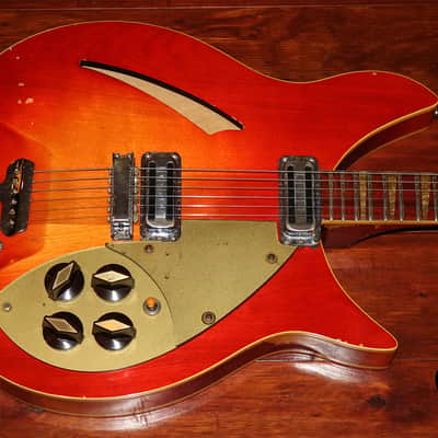 1959 Rickenbacker 365 Capri, Fire-glo finish image 3