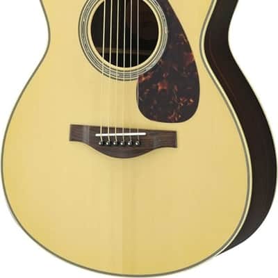 Yamaha LS6 ARE Concert Acoustic-Electric Guitar, Solid Spruce Top image 1