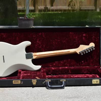 Fender Hardtail Hard Tail Stratocaster Strat White USA American image 2